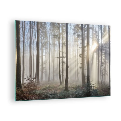 Glass picture - Fog Has Woken up Too - 70x50 cm