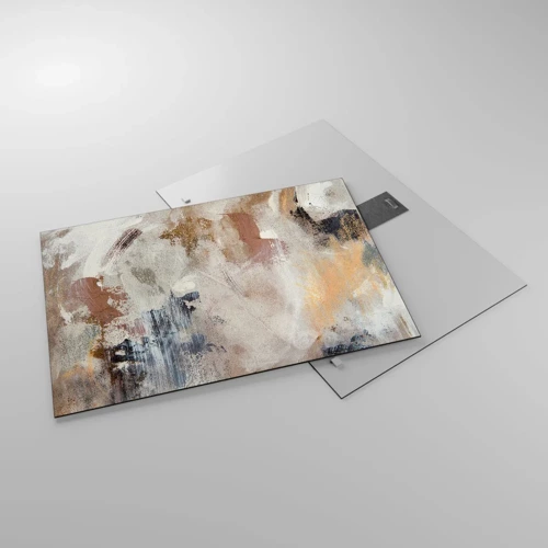 Glass picture - Foggy Abstract - 70x50 cm