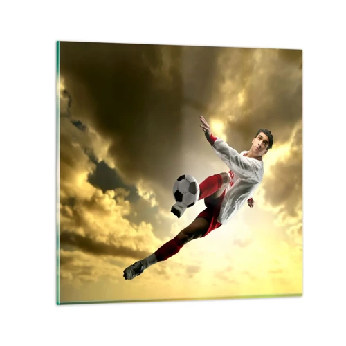 Glass picture - Football Heaven - 30x30 cm