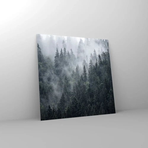 Glass picture - Forest World - 70x70 cm