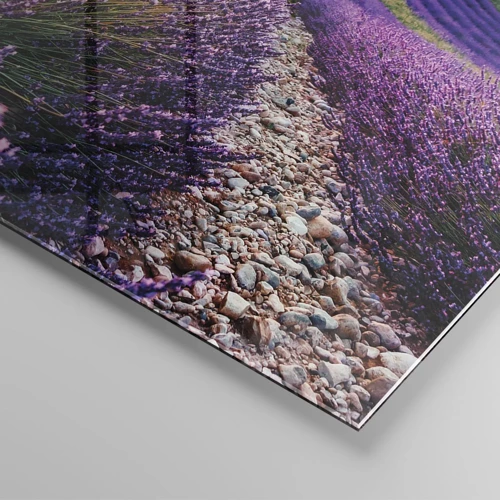 Glass picture - Fragrant Field - 90x30 cm