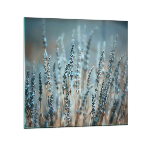 Glass picture - Fragrant Grass - 30x30 cm