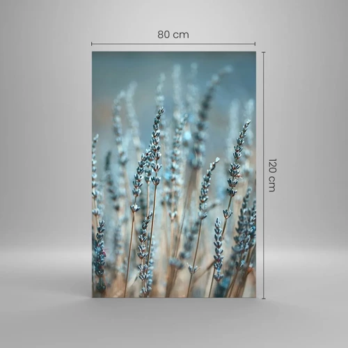 Glass picture - Fragrant Grass - 80x120 cm