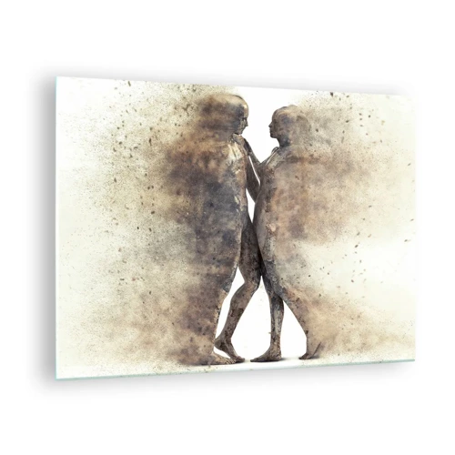 Glass picture - From Dust They Rose to Love - 70x50 cm