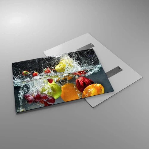 Glass picture - Fruity Refreshment - 100x70 cm