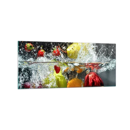 Glass picture - Fruity Refreshment - 120x50 cm