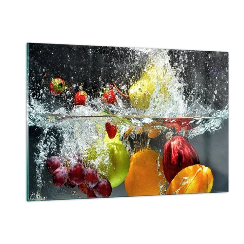 Glass picture - Fruity Refreshment - 120x80 cm