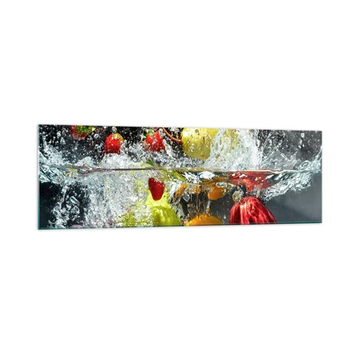 Glass picture - Fruity Refreshment - 160x50 cm