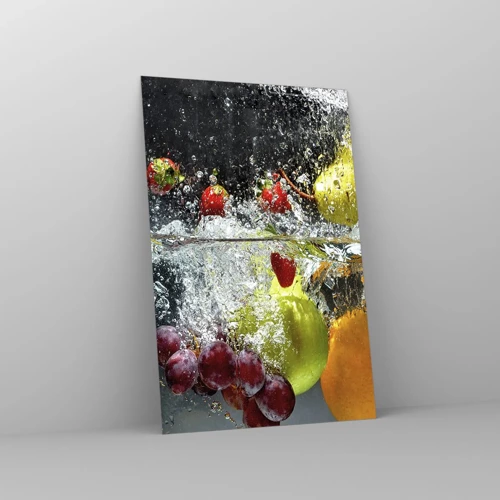 Glass picture - Fruity Refreshment - 80x120 cm