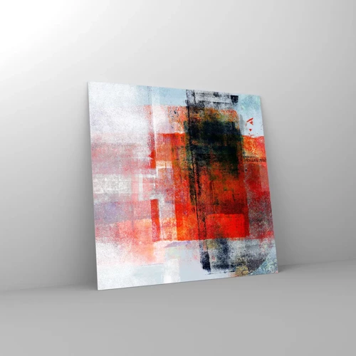 Glass picture - Glowing Composition - 60x60 cm