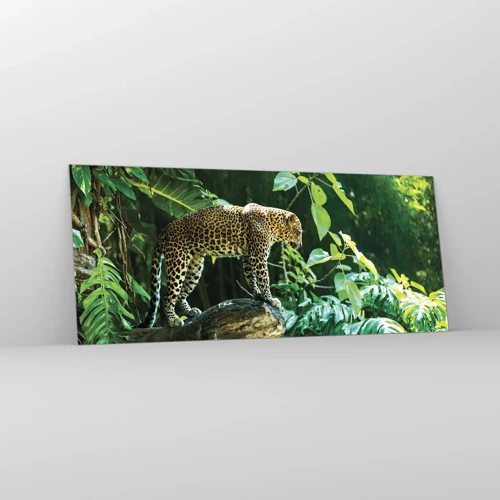 Glass picture - Going Hunting? - 120x50 cm