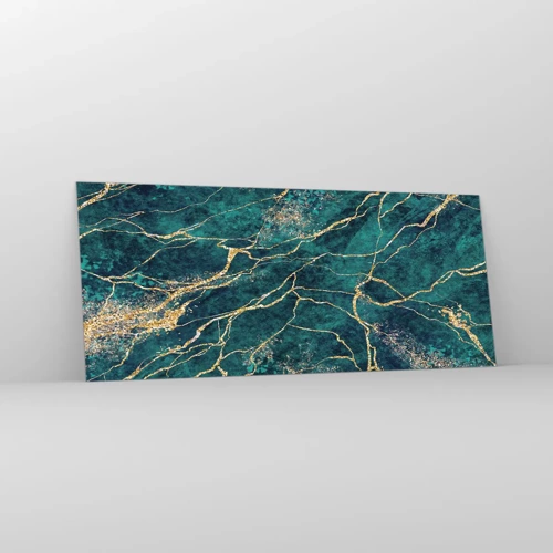 Glass picture - Gold Vein - 120x50 cm