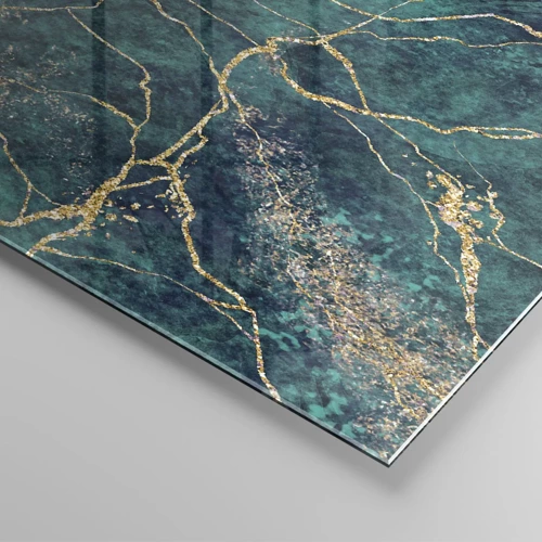 Glass picture - Gold Vein - 80x120 cm