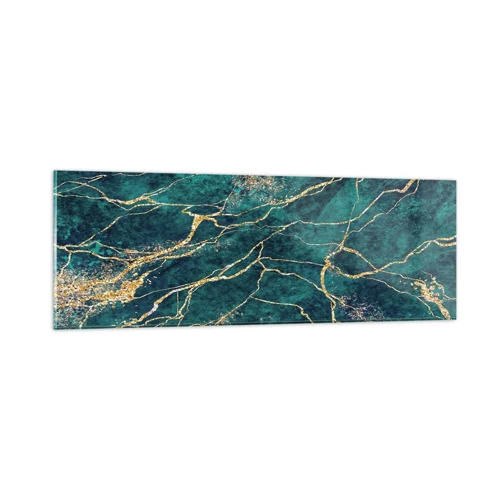 Glass picture - Gold Vein - 90x30 cm