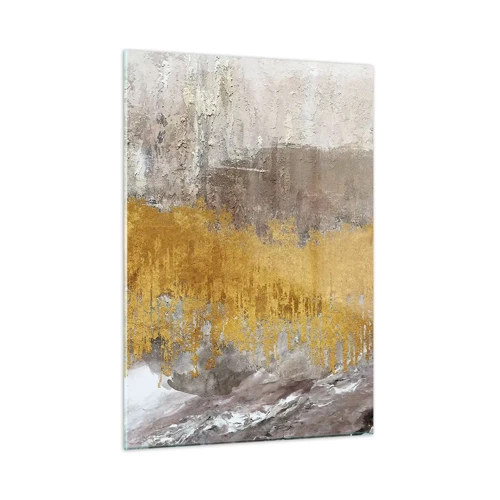 Glass picture - Golden Blast - 50x70 cm