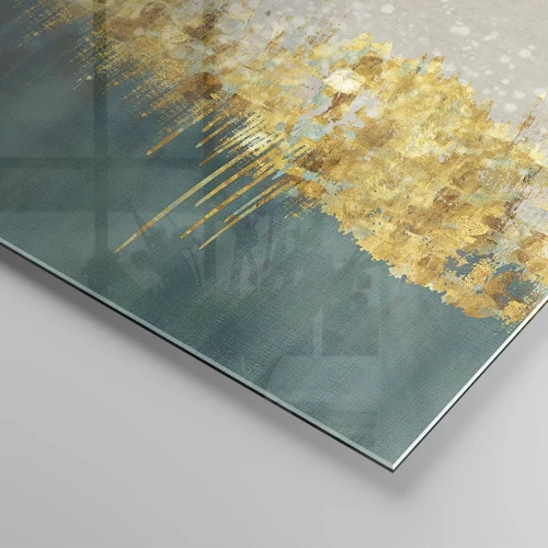Glass picture - Golden Border - 70x50 cm