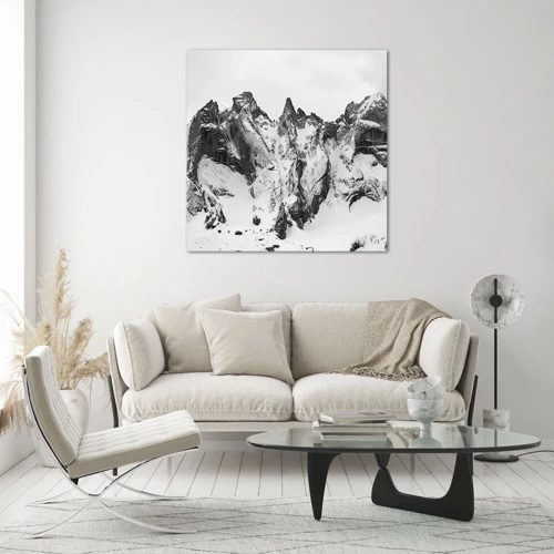 Glass picture - Granite Ridge - 40x40 cm
