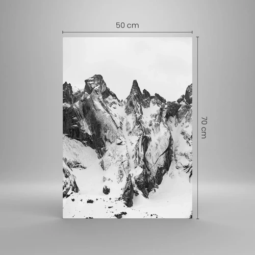 Glass picture - Granite Ridge - 50x70 cm