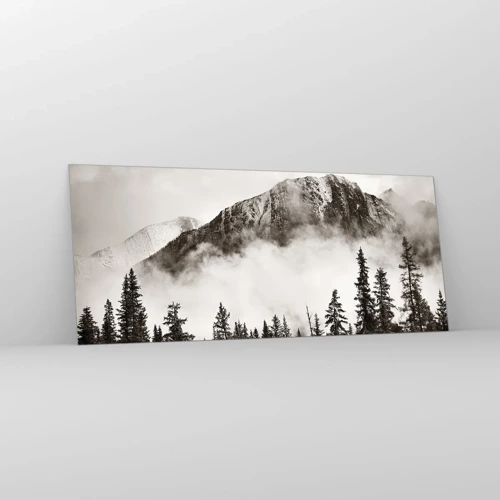 Glass picture - Granite Ruler - 120x50 cm