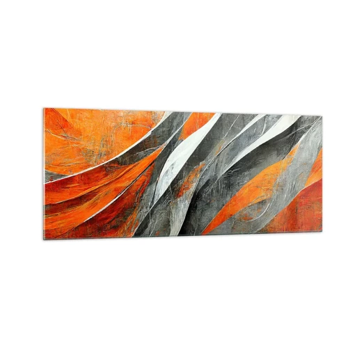 Glass picture - Heat and Coolness - 100x40 cm