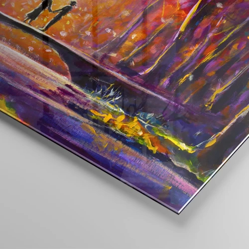 Glass picture - Heaven Loves Them Too - 120x50 cm