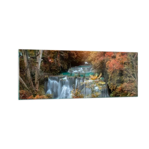 Glass picture - Hidden Forest Treasure - 140x50 cm