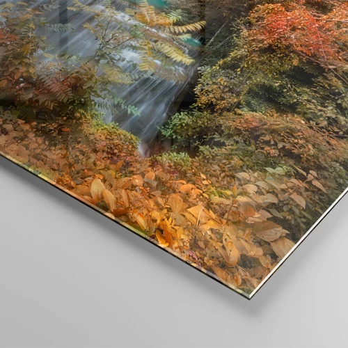 Glass picture - Hidden Forest Treasure - 60x60 cm
