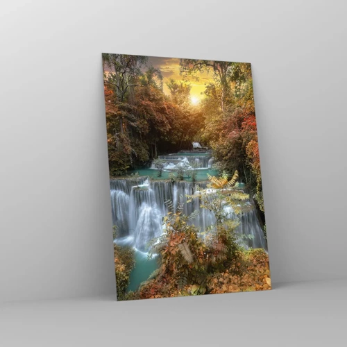 Glass picture - Hidden Forest Treasure - 70x100 cm