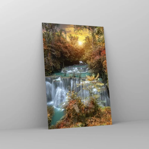 Glass picture - Hidden Forest Treasure - 80x120 cm