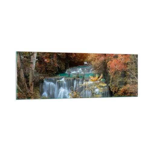 Glass picture - Hidden Forest Treasure - 90x30 cm