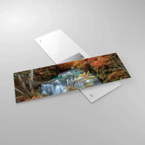 Glass picture - Hidden Forest Treasure - 90x30 cm