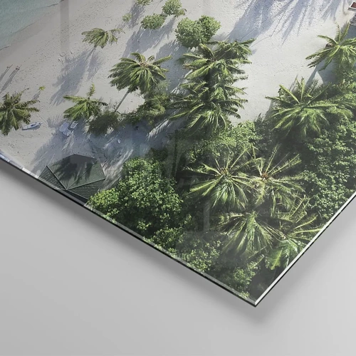 Glass picture - Holidays in Paradise - 100x40 cm