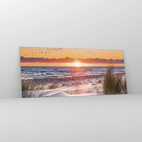 Glass picture - Horizontal Landscape - 120x50 cm