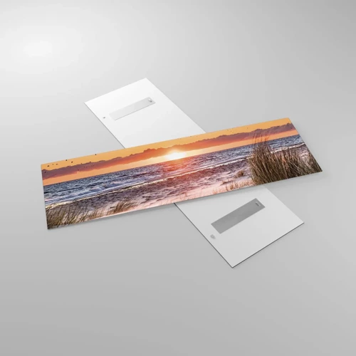 Glass picture - Horizontal Landscape - 160x50 cm