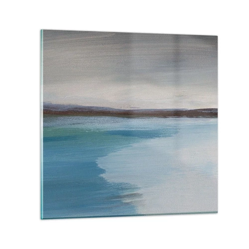 Glass picture - Horizontal Landscape - 40x40 cm