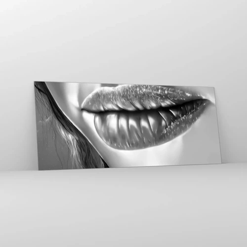 Glass picture - I Know What You Are Thinking - 120x50 cm