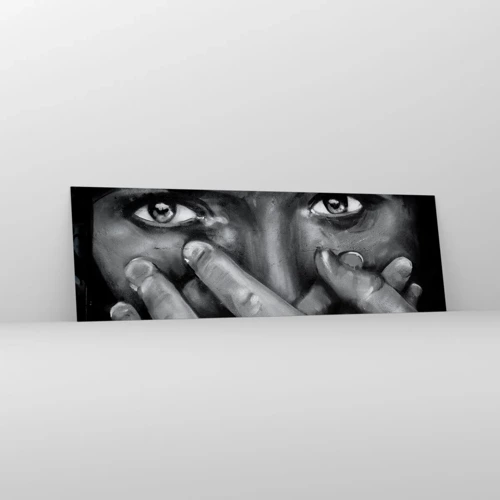 Glass picture - I Won't Tell Who Painted It - 160x50 cm