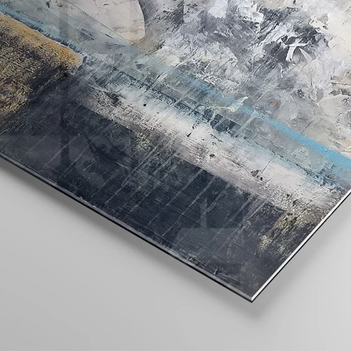 Glass picture - Icy Path - 120x50 cm