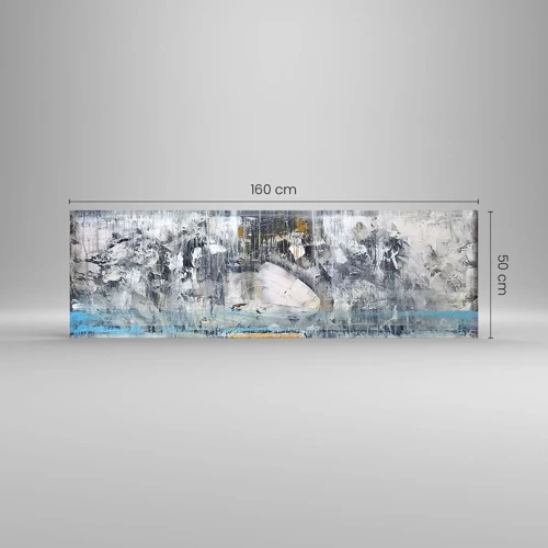 Glass picture - Icy Path - 160x50 cm