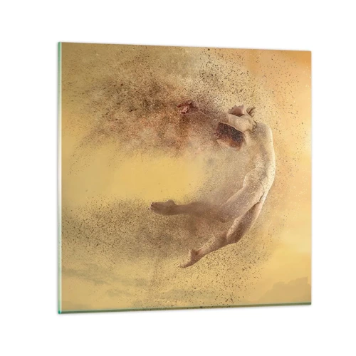 Glass picture - In Dancing Exaltation - 50x50 cm