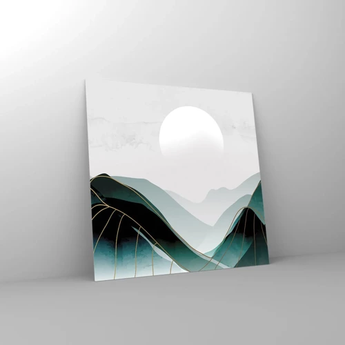 Glass picture - In Full Majesty - 60x60 cm