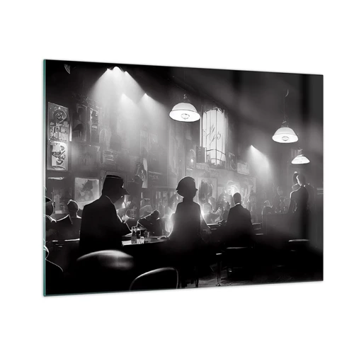 Glass picture - In Jazz Ambiance - 70x50 cm