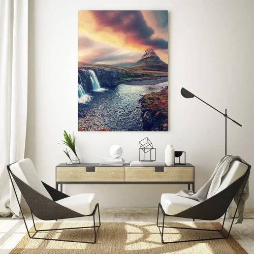 Glass picture - In Majesty of Nature - 80x120 cm