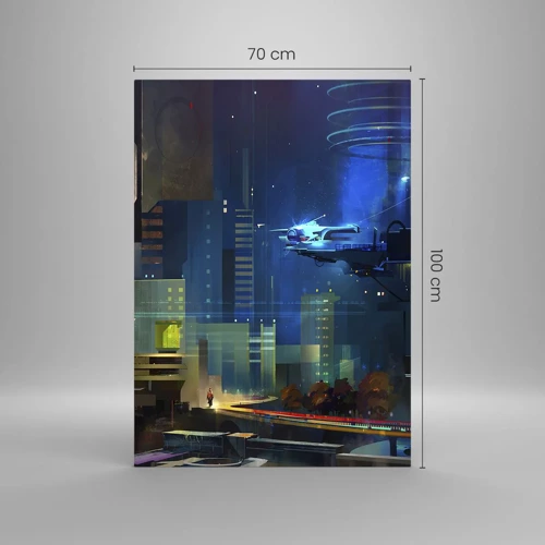 Glass picture - In Near Future - 70x100 cm