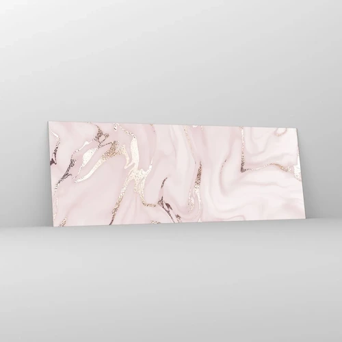 Glass picture - In Pink - 140x50 cm