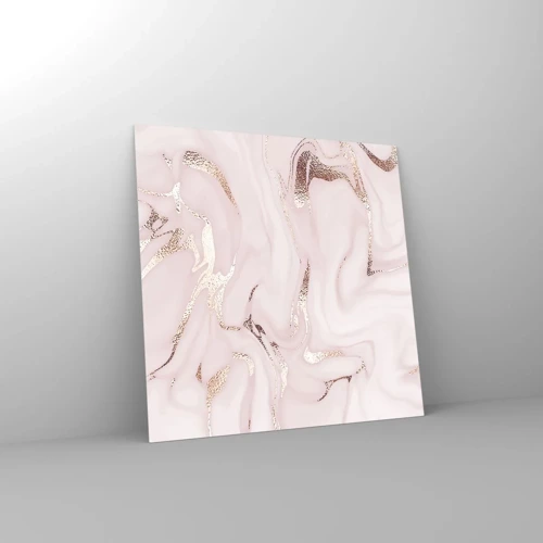 Glass picture - In Pink - 70x70 cm