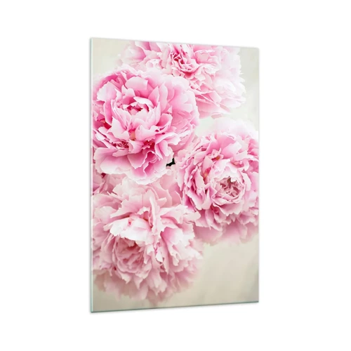 Glass picture - In Pink  Splendour - 70x100 cm