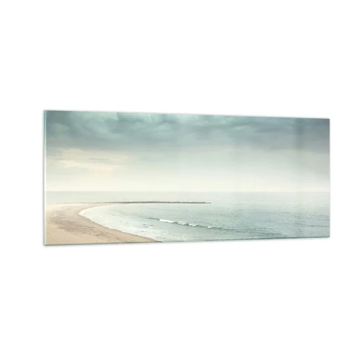 Glass picture - In Search of Quiet - 100x40 cm