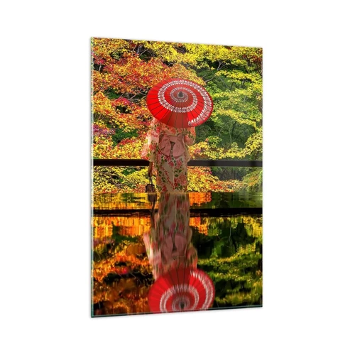 Glass picture - In a Temple of Nature - 80x120 cm