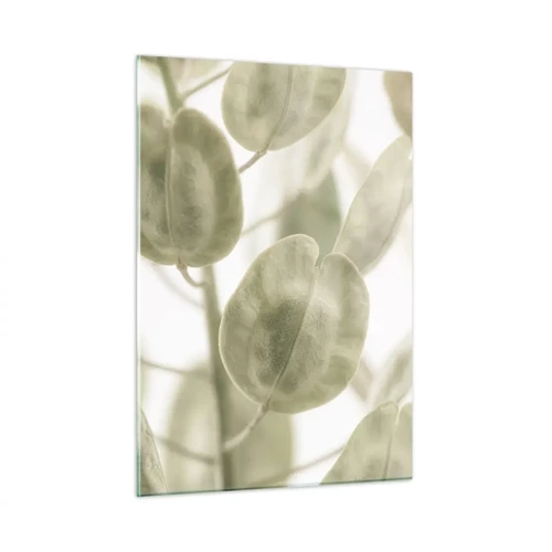 Glass picture - In the Beginning There Were Leaves… - 50x70 cm